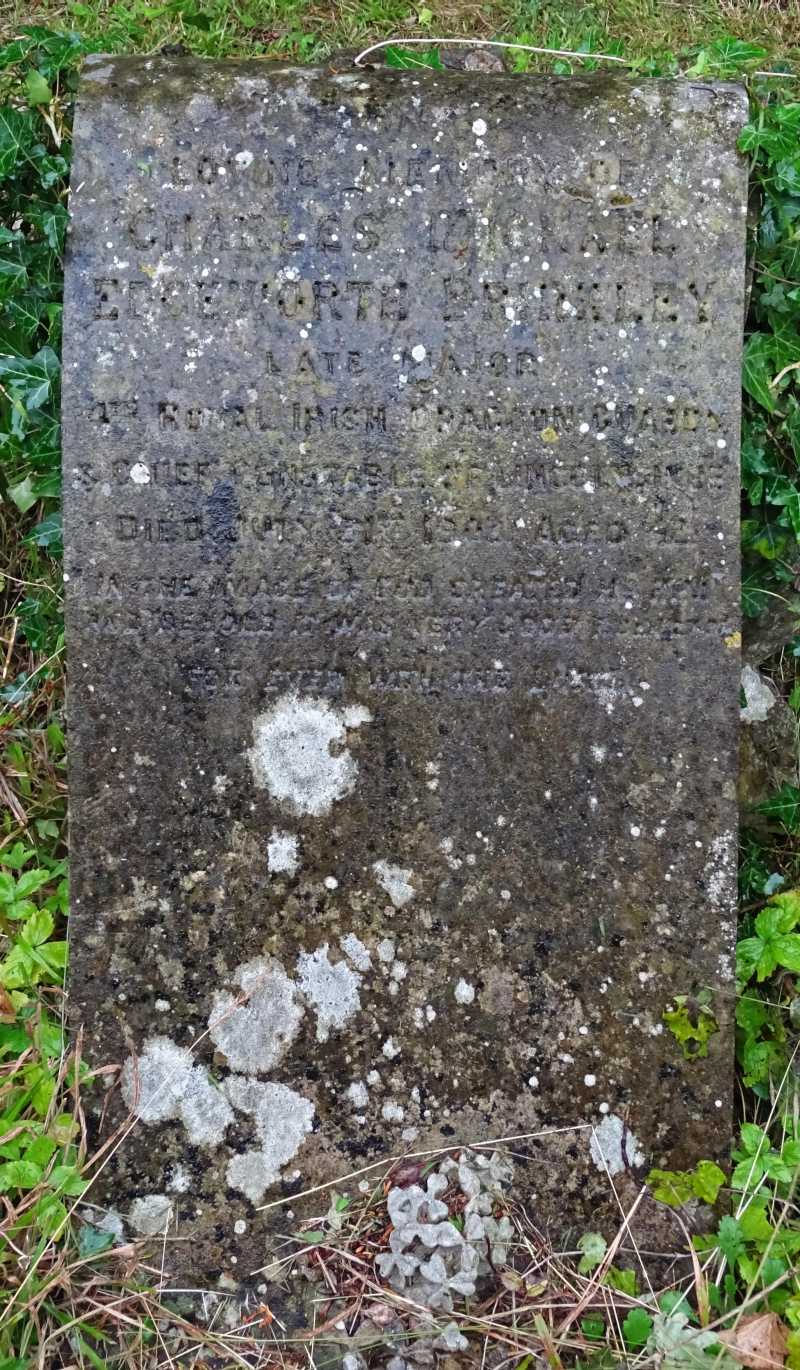 Gravestone of Charles Michael Edgeworth Brinkley