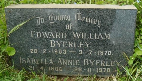 Grave of Edward William Byerley