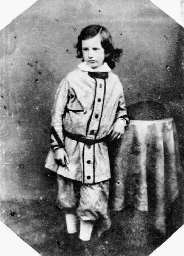 Philip James Hannam as a boy