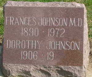 Frances Johnson Gravestone
