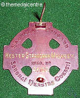 Nursing Badge of Hester Strangman Mackesy
