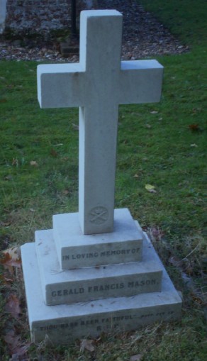 Gerald Francis Mason headstone