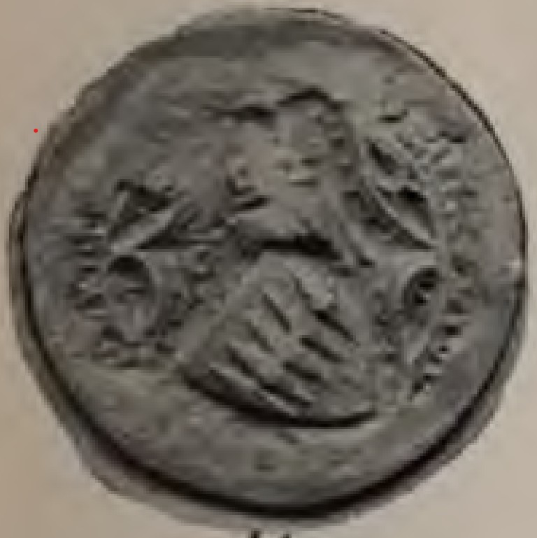 Seal of Nigel Plumpton circa 1230