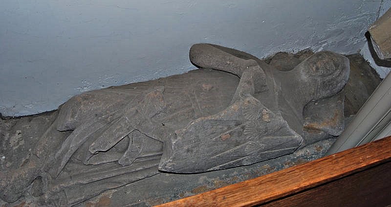 Possible tomb of Nigel de Plumpton