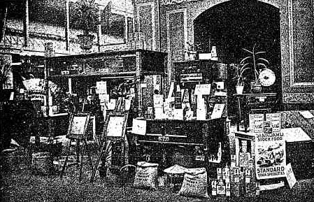 Thomas WIlliam Tyzack's stand at Essendon Show