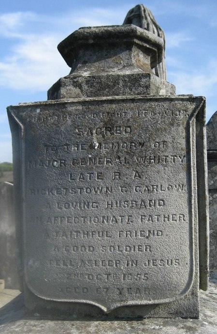 Gravestone of Irwine Whitty