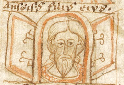 Ansegisel in the Chronicon Universale