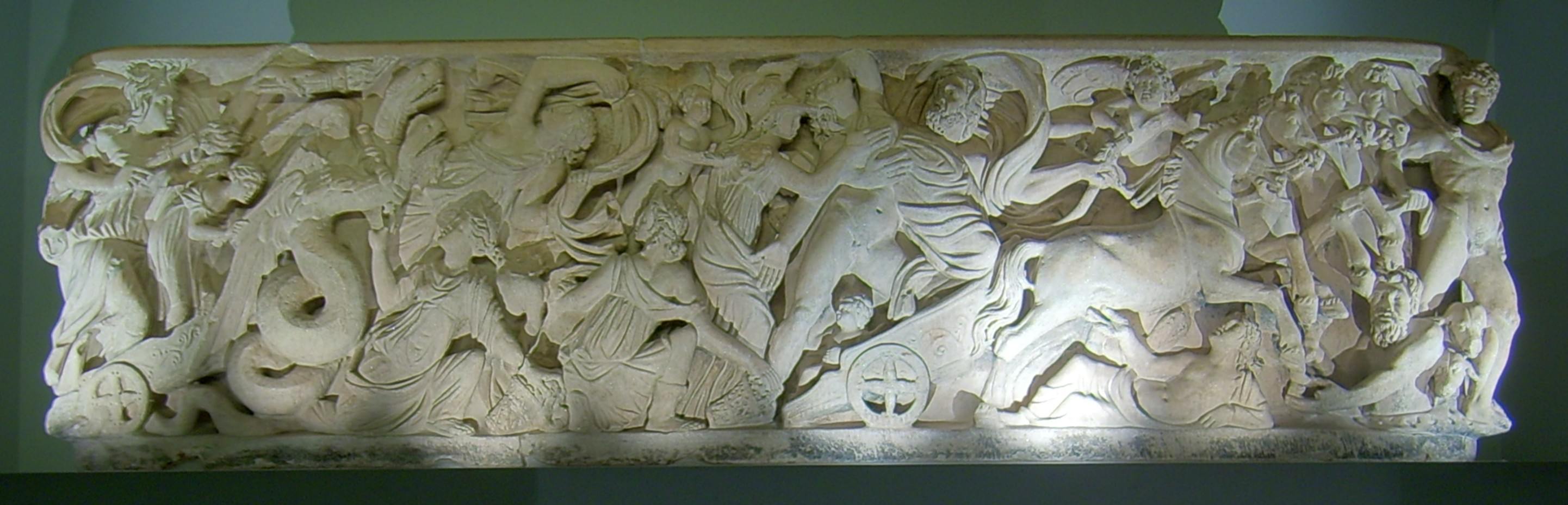 Probable first tomb of Charlemagne