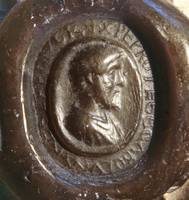 Seal of Charlemagne dated 807