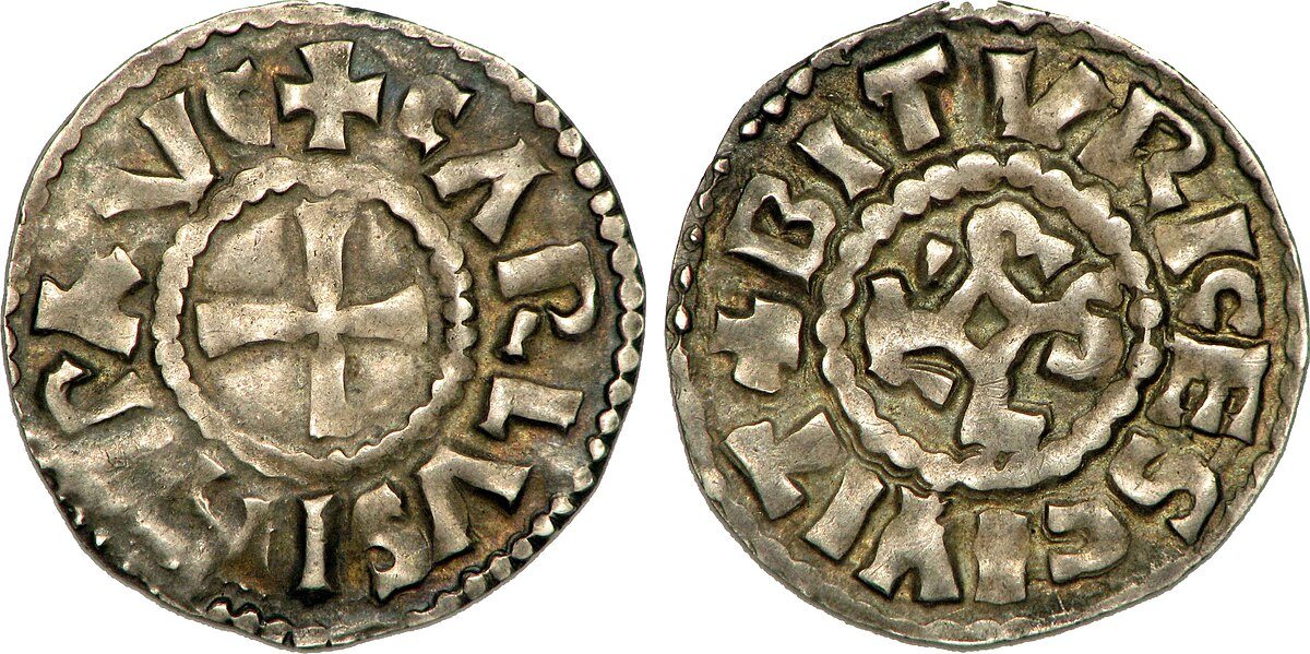 Penny from the reign of Charles III