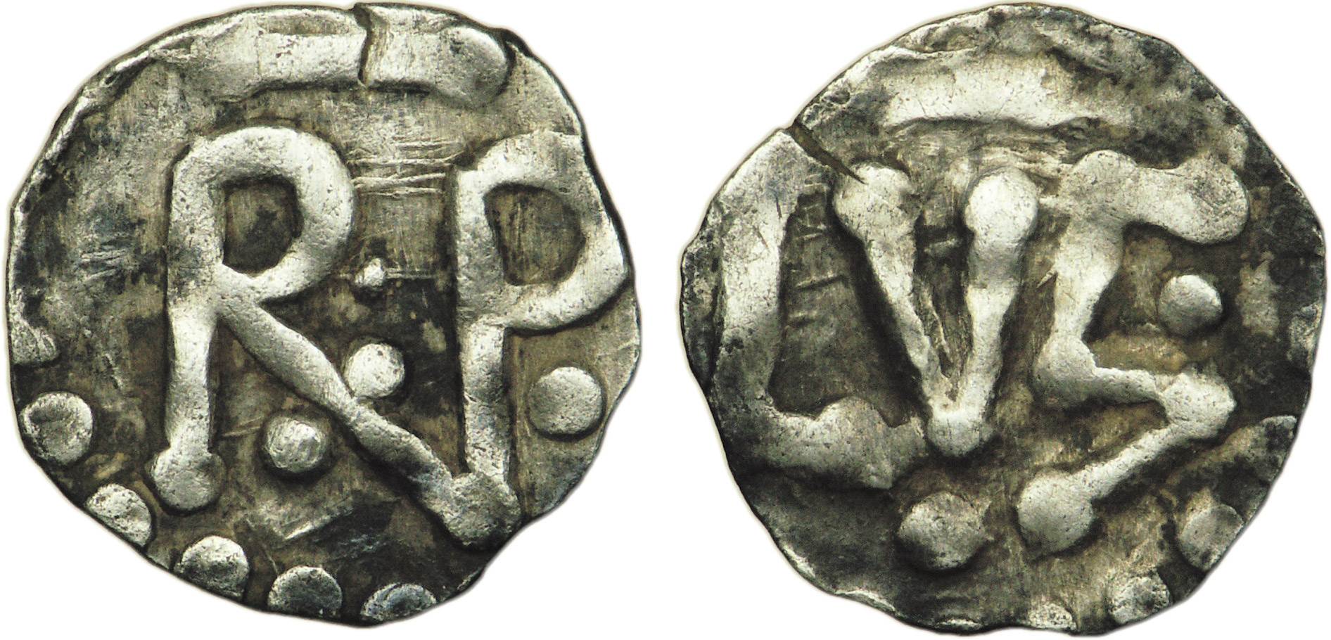Coin from the reign of Pepin the Short
