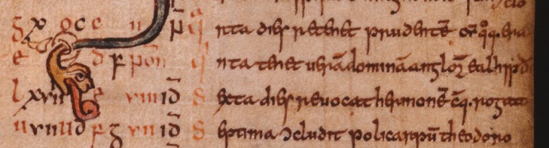 Extract from the Metrical Calendar of Hampson