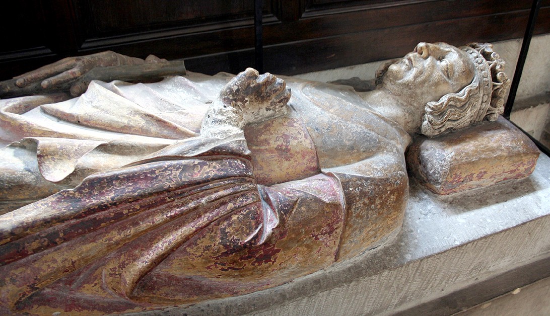 William's tomb in Rouen cathedral