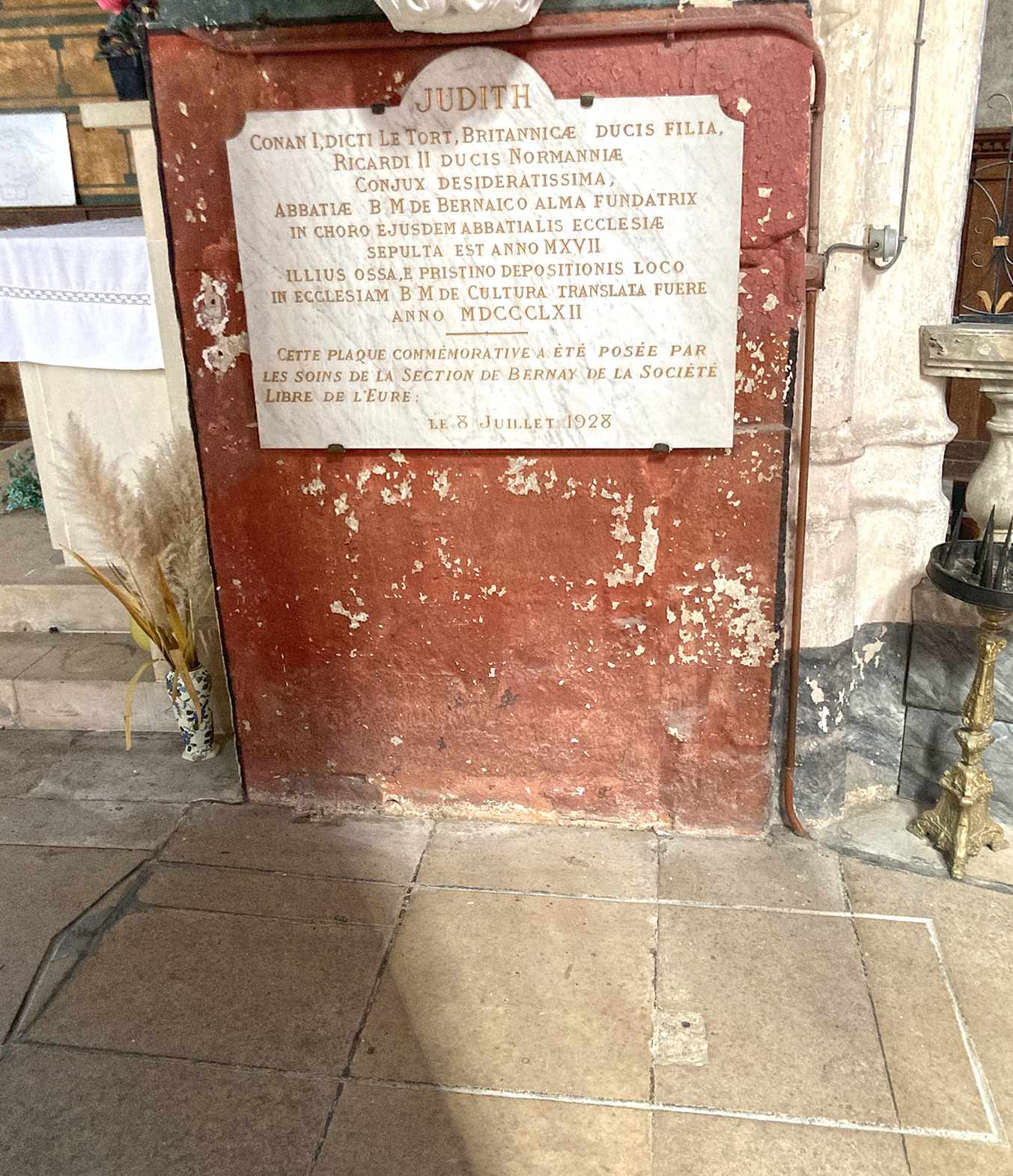 Tomb of Judith of Brittany