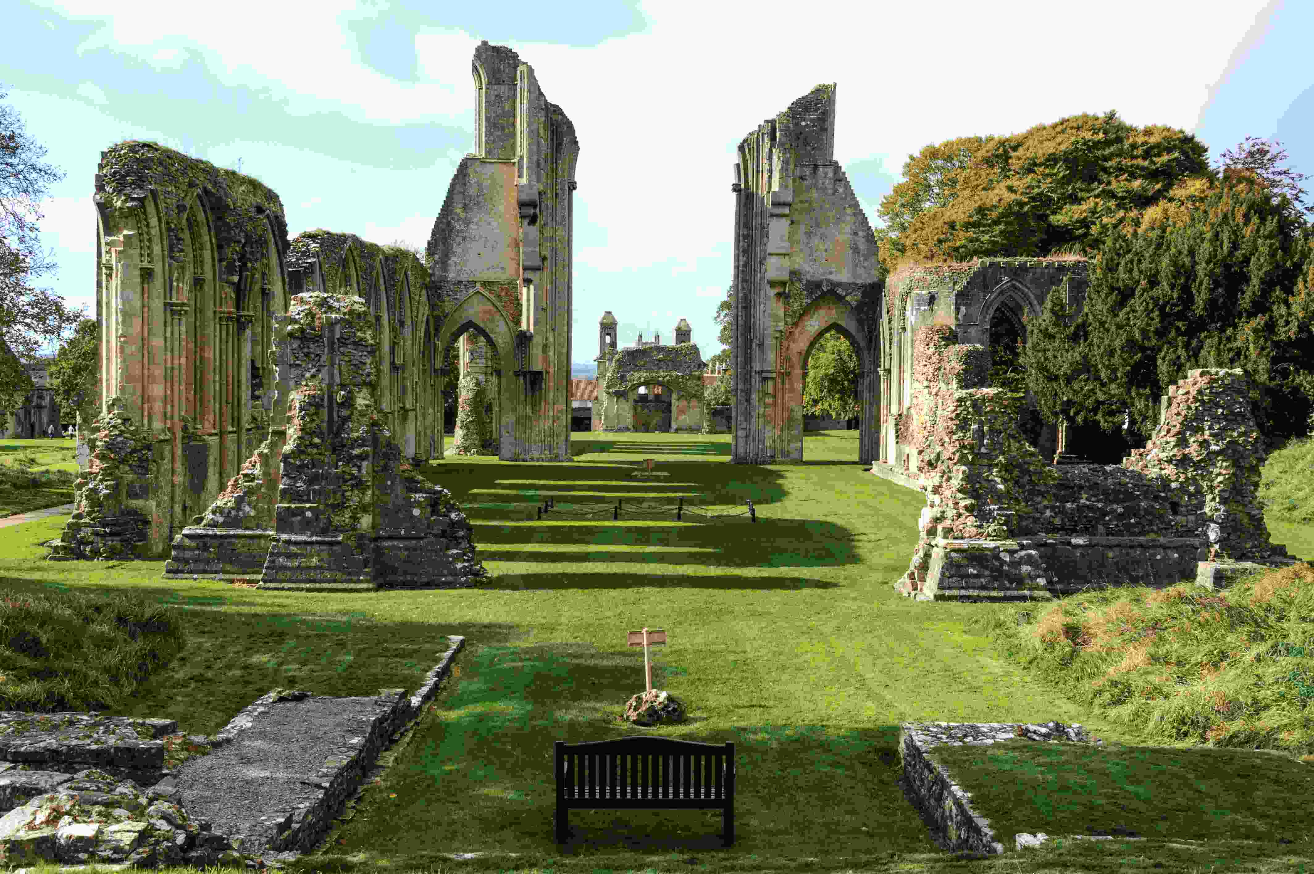 Glastonbury Abbey ruins