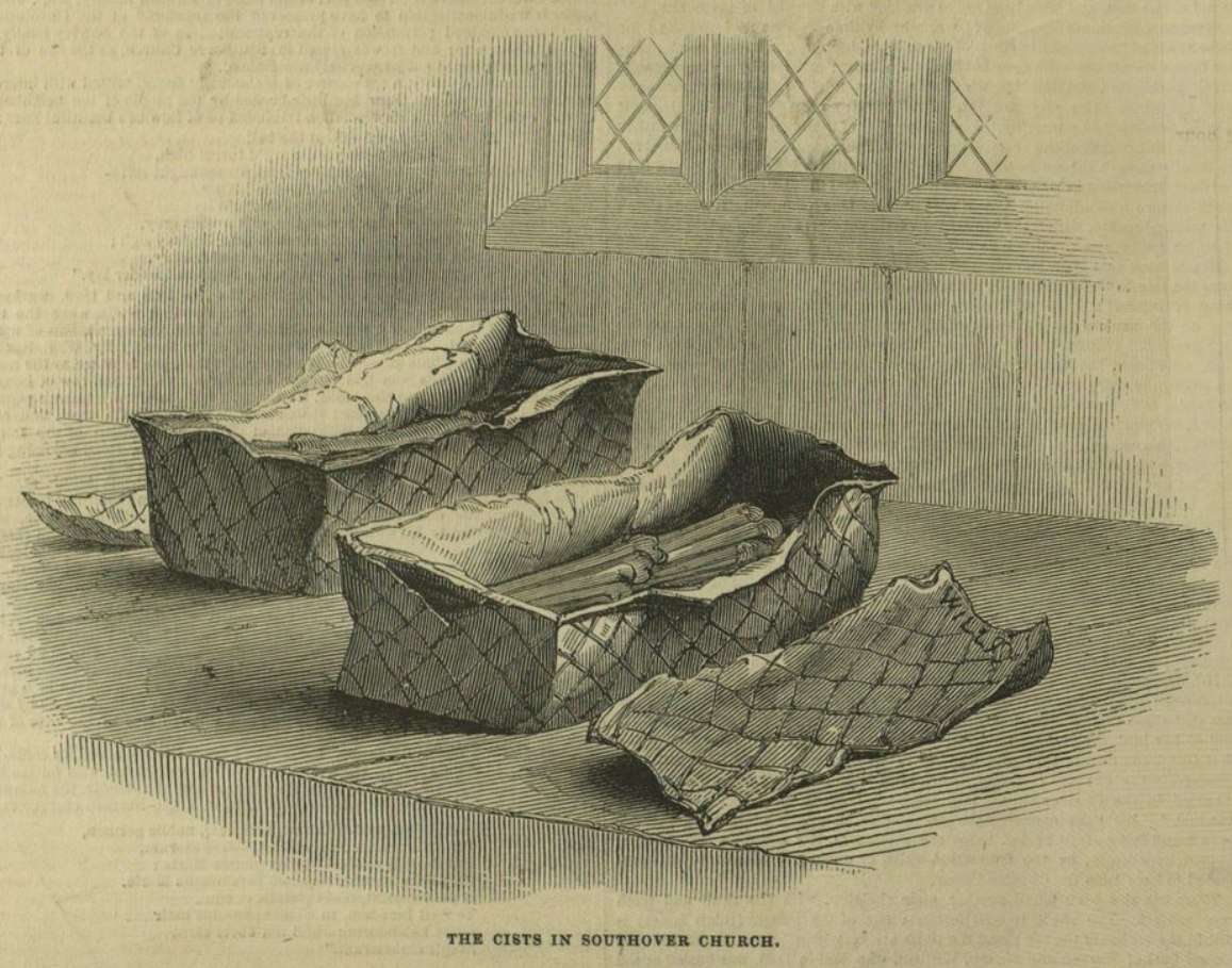 Cists of William de Warenne 1st Earl of Surrey and his wife Gundrada