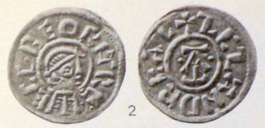 A coin from the Ecgberht's reign