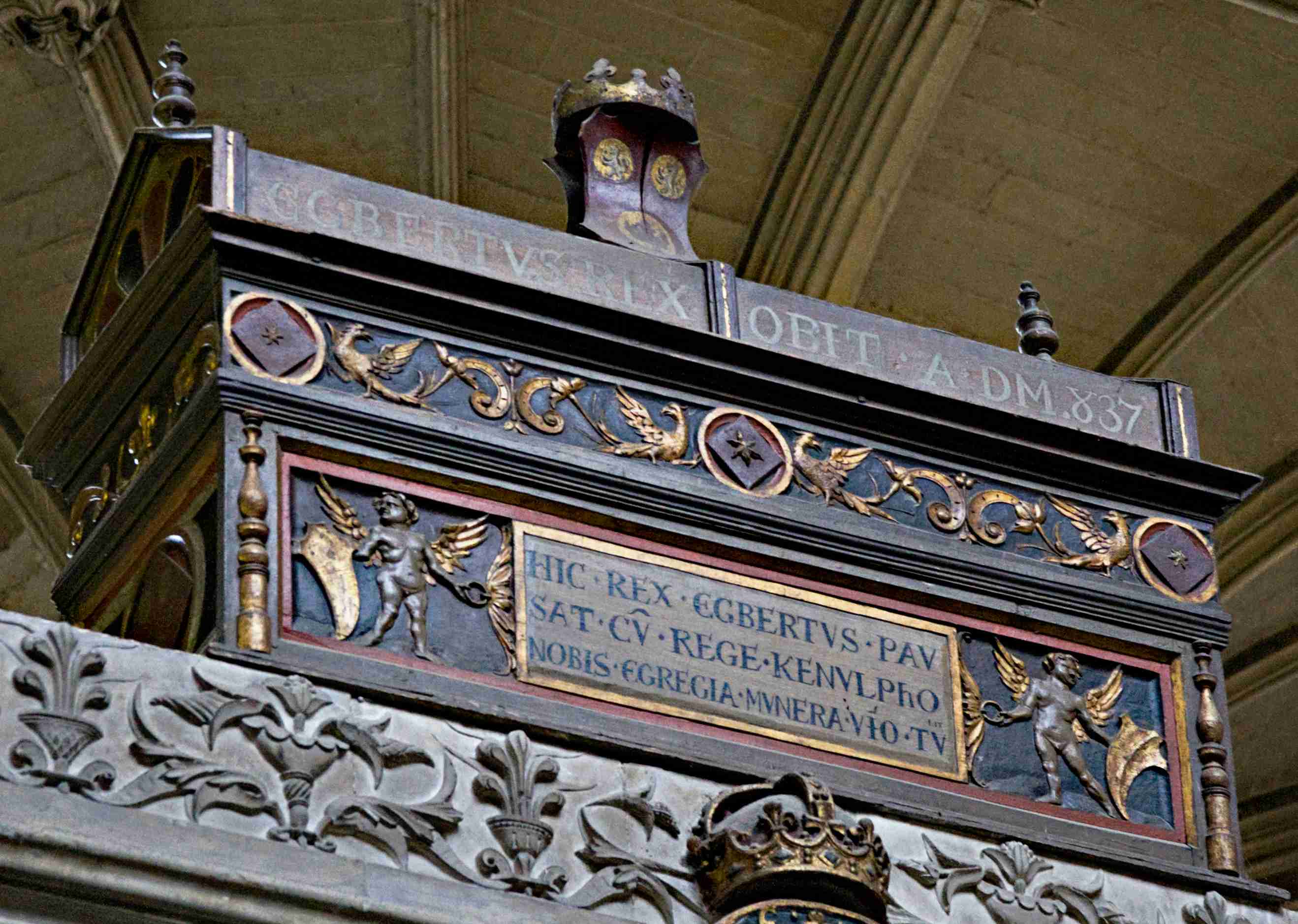 Mortuary Chest in Winchester Cathedral