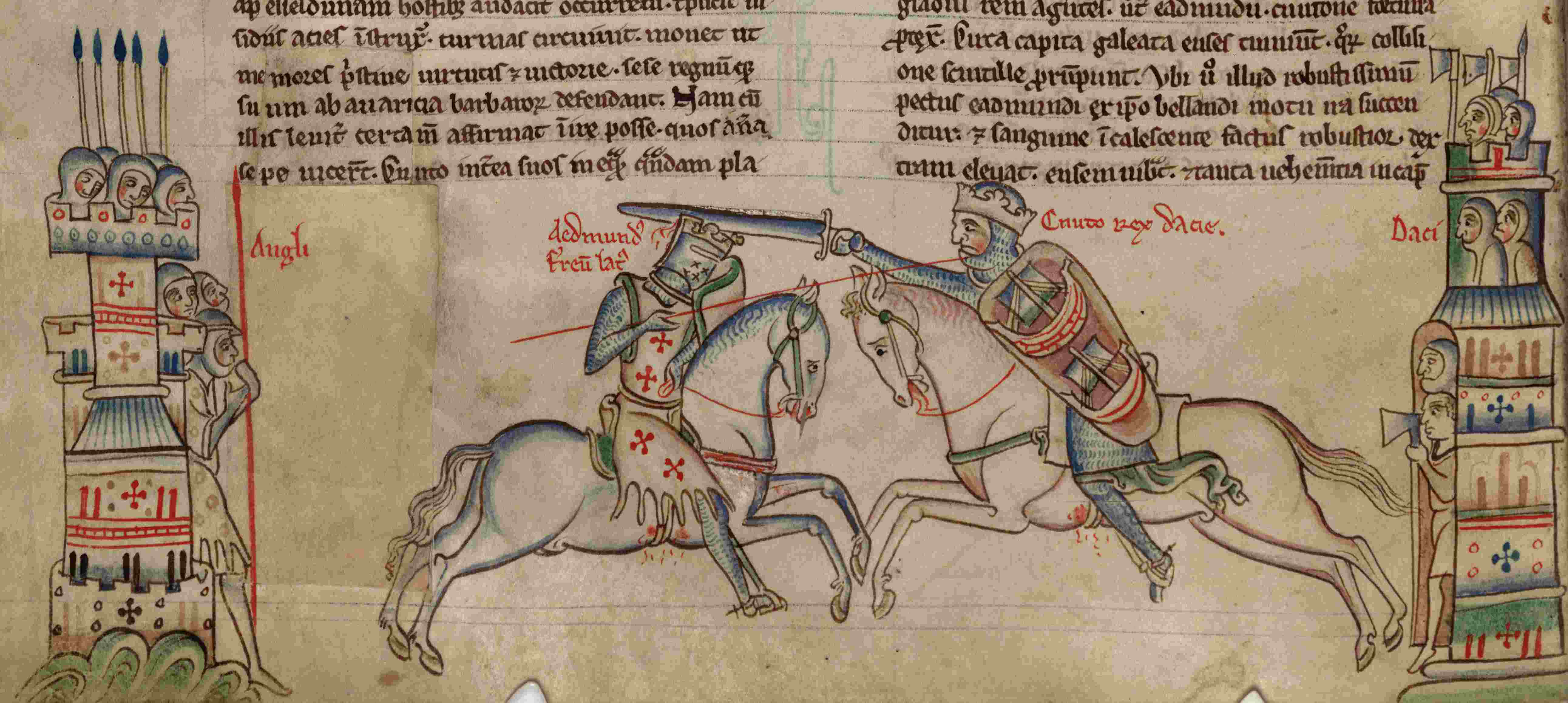 Edmund Ironside and Canute